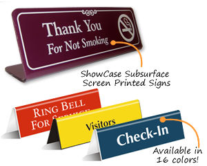 OfficePal™ Tent Signs