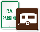 RV & Trailer Parking Signs