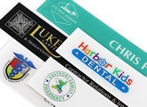 Colored nameplates help you stand out from the crowd.