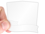 2.125" x 2.125" Ribbon Label Templates