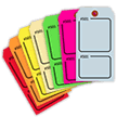 Numbered Tags with Stub 