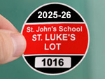 Circles Parking Decals
