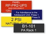 Control Panel Plates