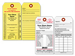 Custom Fire Extinguisher Tags & State Specific Fire Tags