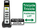 Custom Parking Lot Signs   Best Selling Templates