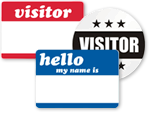 Custom Vistor Labels