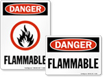 Flammable Signs