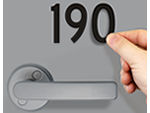 House Number Stickers