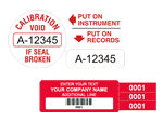Multi Part Tamper Evident Labels