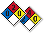 NFPA Diamond Signs
