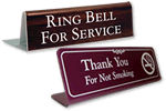 Custom Tent & Desk Signs