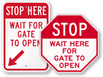 Gate Signs