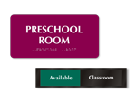 School Door Signs