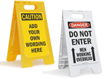 Stand Up Floor Signs