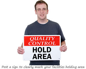 5S Red Tag Signs