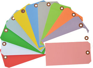 Colored Tags | Blank Colored Tags