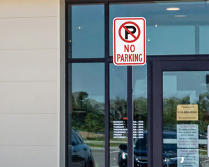 No Parking Signs