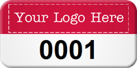 Asset Label Company Name with Numbering