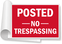 Posted  Sign Book