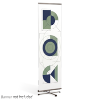 Cross Single Banner Adjustable Heigh Aluminum Stand