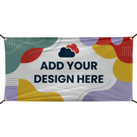 Upload Your Design Fully Customizable Vinyl Banner 