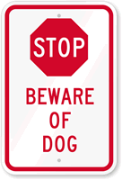 Stop Beware Of