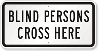 Blind Persons