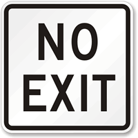 Aluminum Parking Sign