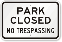 No Trespassing