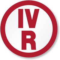 IV R Roof Truss Sign Circular