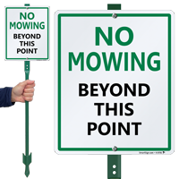 Lawnboss Sign