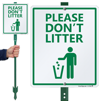 with Graphic Sign