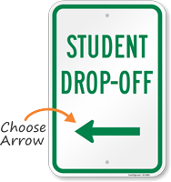 Student  with Arrow