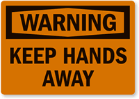 OSHA Warning  Label