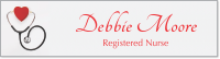 Custom Healthy Heart Picture Nameplate