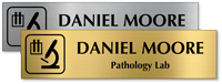 Custom Medical Specialty Nameplate With Clipart