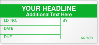 Create Your Own Calibration Label