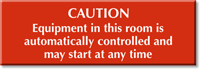 Equipment In Room Automatically Controlled