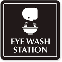 Eye Wash Station Sign