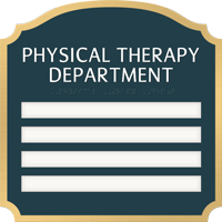 Florence Suite/Dept. ID Sign  4 Slot 11.875 in. x 11.875 in.