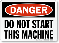 Danger Sign: