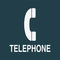 Telephone with Graphic