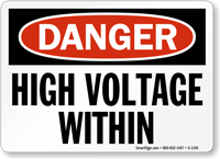OSHA Danger  Sign