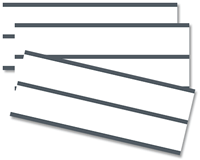 Insert Cards for 1 and 2 Slot Sign