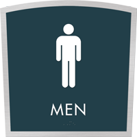 Apex Regulatory Sign with Braille 8.625" x 8.625"