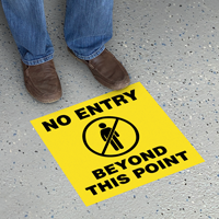 Floor Sign