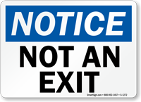 Notice  Sign