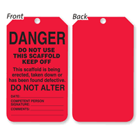 Danger Do Not Use This Scaffold