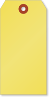 Yellow Cardstock Tags