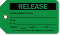 Release Plastic Tags